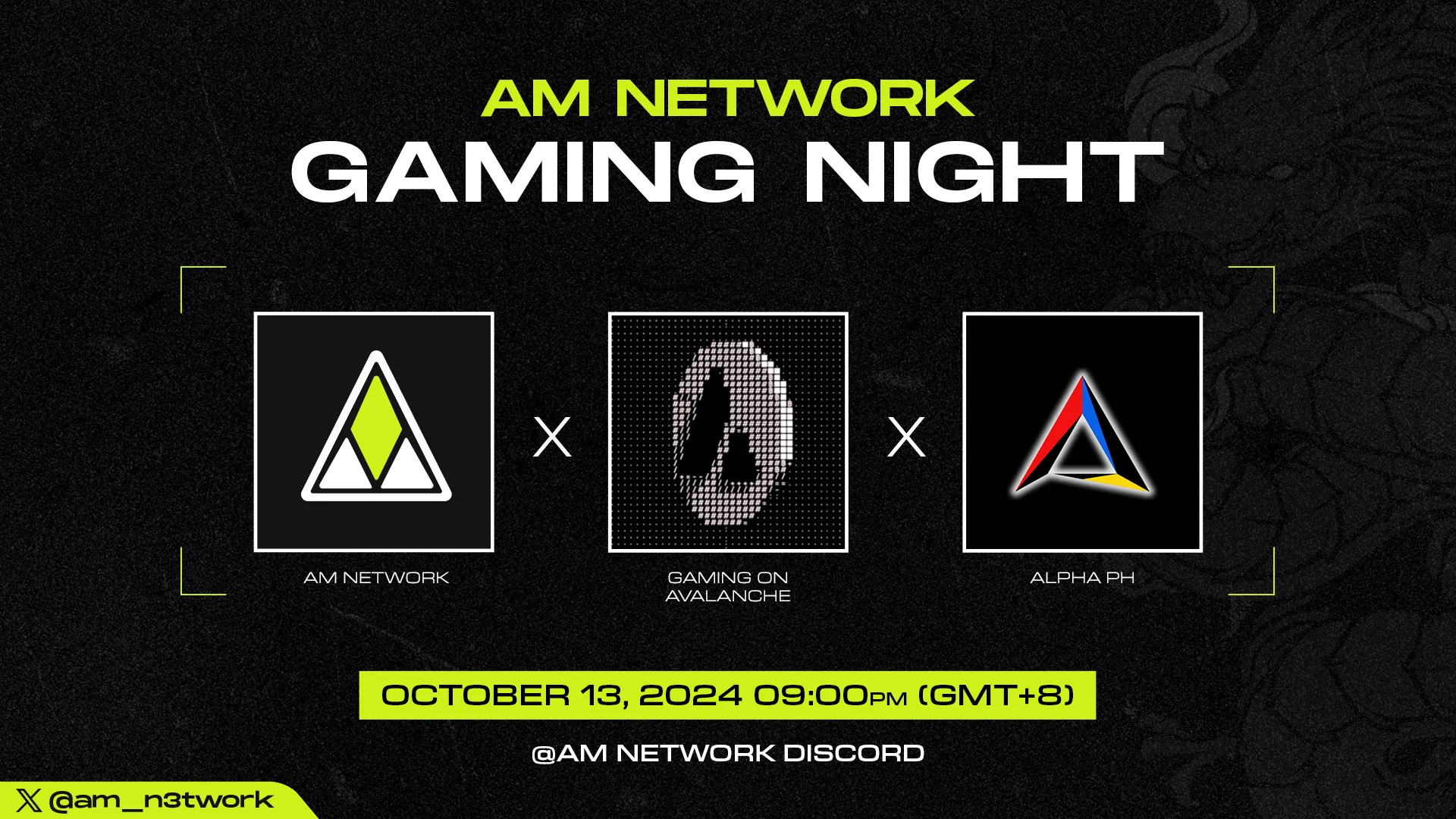AM Network Social Media design by Lufense